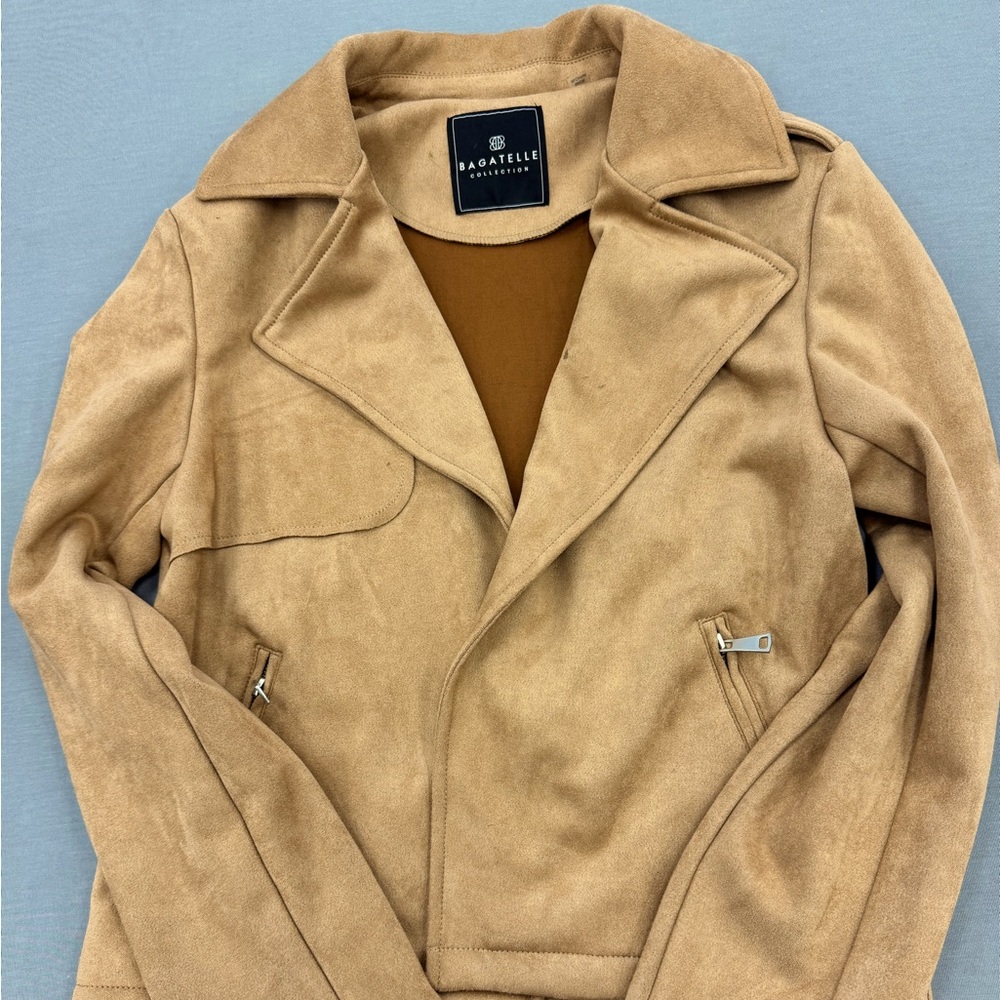 Bagatelle Faux Suede Jacket